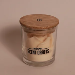 Clear Jar Wooden Lid